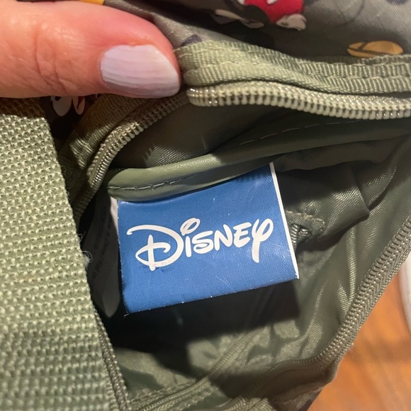 Disney Mickey Mouse Shoulder Bag - Olive - Picture 6 of 6